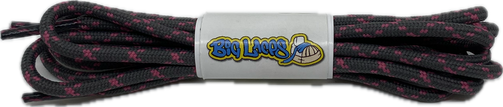 Round_Grey_Pink_Walking_Boot_Laces_3mm_wide