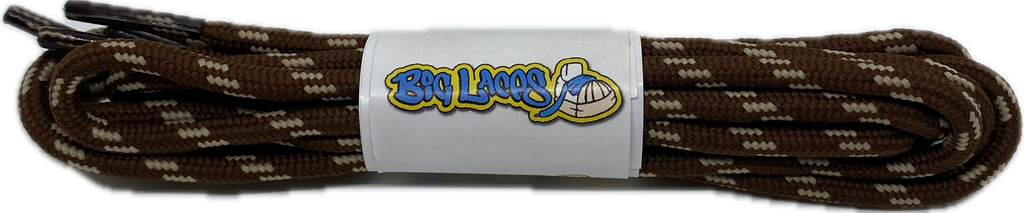 Round_Light_Brown_Cream_Fleck_Walking_Boot_Laces_4mm_wide