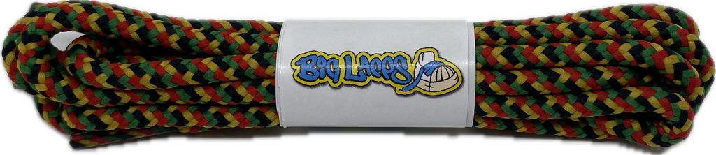 Round_Multi_Yellow_Black_Red_Green_Walking_Boot_Laces_4mm_wide