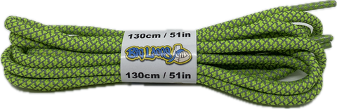 Round_Neon_Green_Rope_Reflective_Check_Shoelaces_5mm_wide