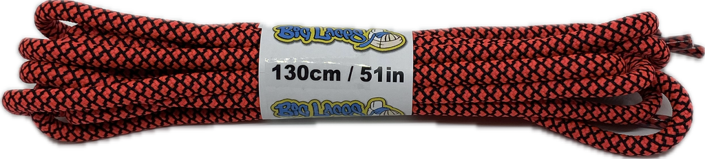 Round_Neon_Pink_Black_Rope_Shoelaces_5mm