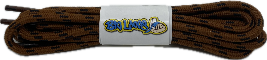 Round_Nutmeg_Brown_Black_Walking_Boot_Laces_4mm_wide