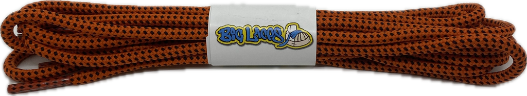 Round_Orange_Black_Pinpoint_Walking_Boot_Laces_4mm_wide