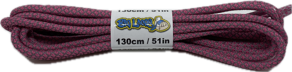 Round_Pink_Rope_Reflective_Check_Shoelaces_5mm_wide
