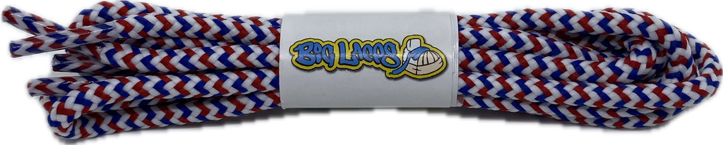 Round_Red_White_Blue_Walking_Boot_Laces_4mm_wide