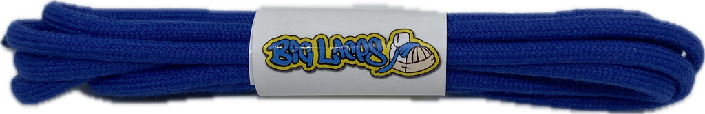 Round_Royal_Blue_Cotton_Shoe_Boot_Laces_3mm_wide