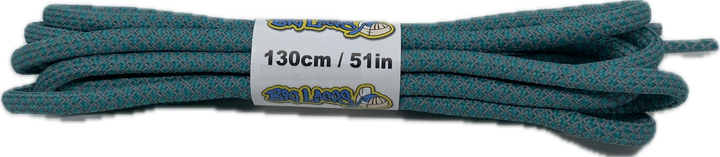 Round_Sea_Green_Rope_Reflective_Check_Shoelaces_5mm_wide