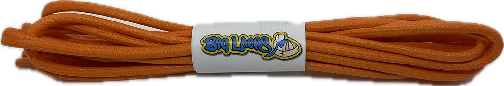 Round_Waxed_Orange_Cotton_Shoe_Boot_Laces_3mm_wide