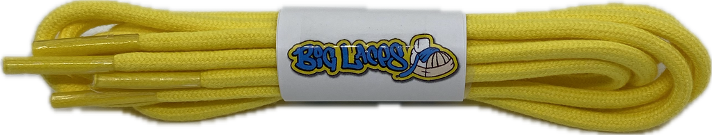 Round_Yellow_Cotton_Shoe_Boot_Laces_3mm_wide