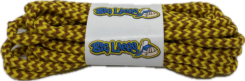 Round_Yellow_Nutmeg_Brown_Walking_Boot_Laces_4mm_wide