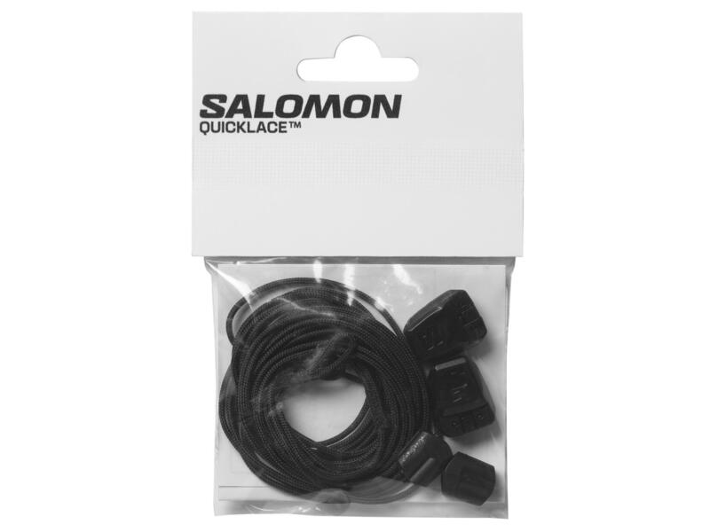 Salomon Quicklace Black Relacing Kit - 2mm wide – Big Laces