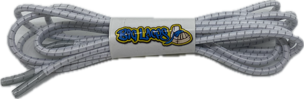 White_Grey_Fleck_Elastic_Lock_Laces_3mm_wide