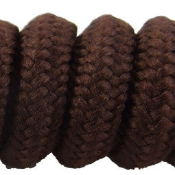 Curly Brown Shoelaces