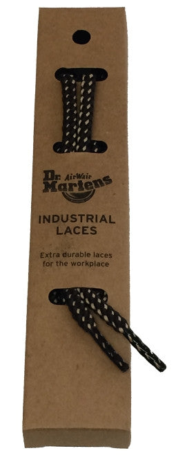 Dr Martens Round Brown Cream Industrial Laces
