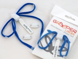 Greeper Sport Blue Round Shoelaces