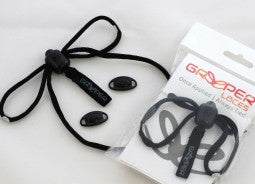 Greeper Sport Black Round Shoelaces