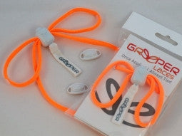 Greeper Sport Neon Orange Round Shoelaces