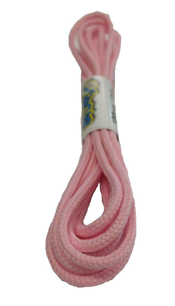Round Baby Pink Shoelaces