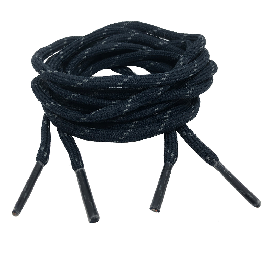 Karrimor Round Navy Blue Charcoal Laces