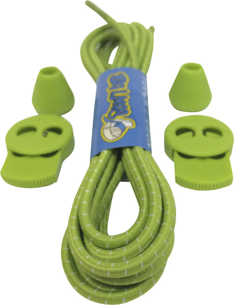 Lime White Lock Laces