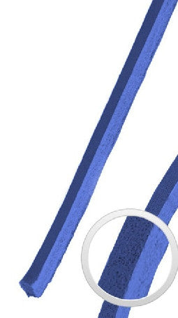Mr Lacy Cowies - Royal Blue Leather Shoelaces