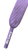 Mr Lacy Flatties - Flat Lilac Shoelaces