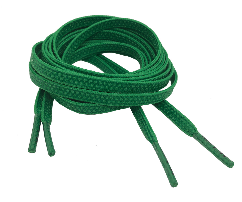 Mr Lacy Goalies Kelly Green Football Boot Laces - 6mm wide