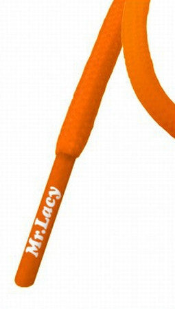 Mr Lacy Roundies - Round Bright Orange Shoelaces