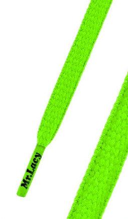 Mr Lacy Runnies Neon Green Shoelaces