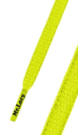Mr Lacy Runnies Neon Lime Yellow Shoelaces
