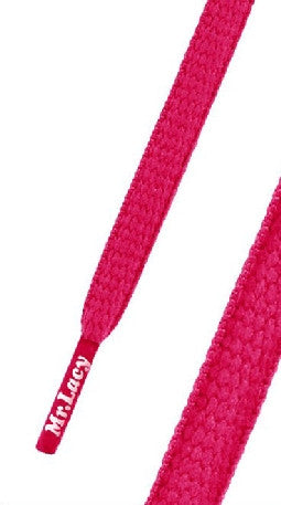 Mr Lacy Runnies Neon Pink Shoelaces