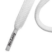 Mr Lacy Slimmies - Oval White Shoelaces