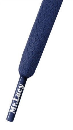 Mr Lacy Waxies Navy Blue Shoelaces