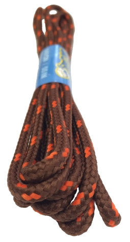 Round Chocolate and Orange Bootlaces