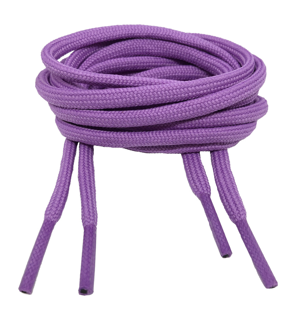 Round Lilac Shoelaces