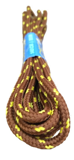 Round Nutmeg and Yellow Bootlaces