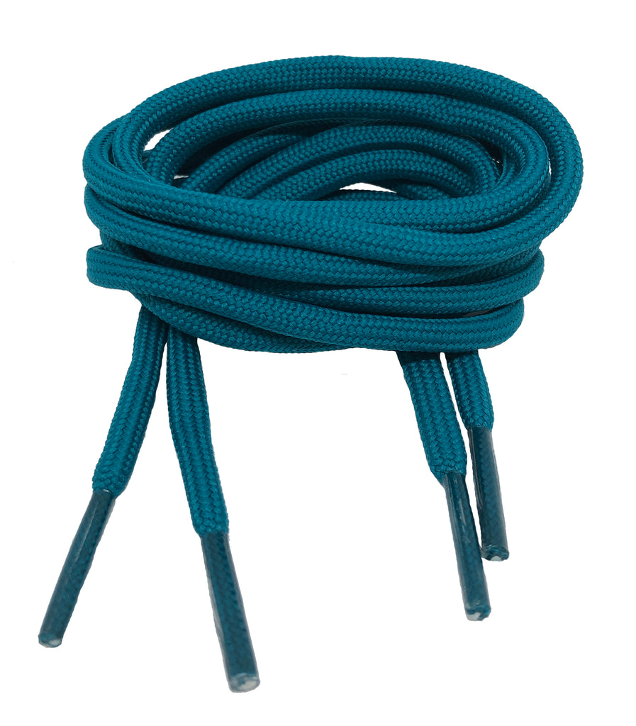 Round Teal Shoelaces