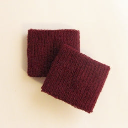 Small Maroon Wristbands