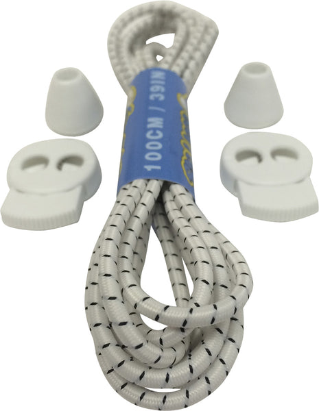 White Black Lock Laces