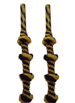 Xtenex Triathlon Black Yellow Shoelaces