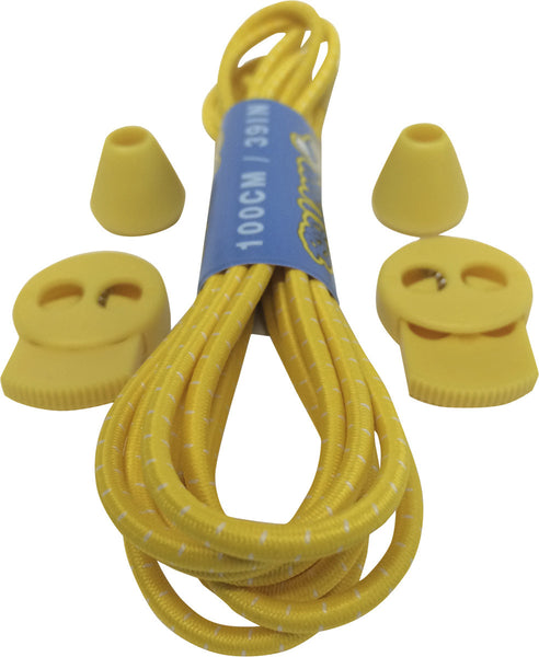 Yellow White Lock Laces