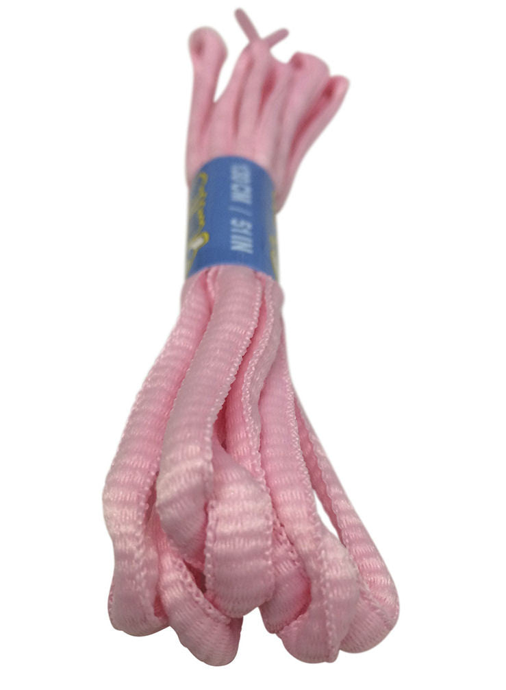Pink Oval Running Shoe Shoelaces