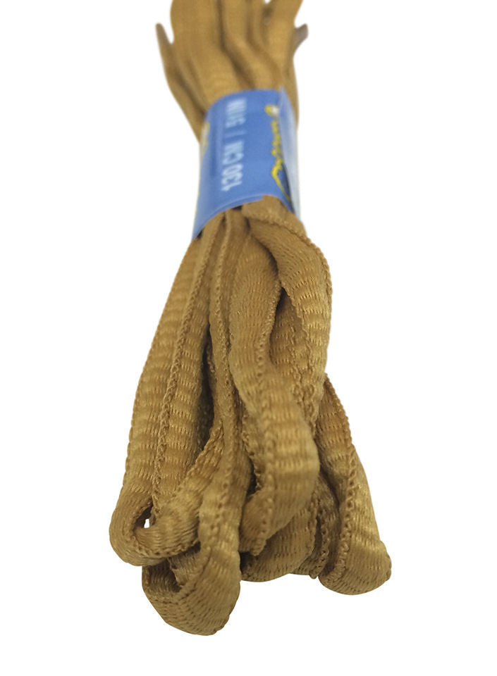 Caramel Brown Oval Running Shoe Shoelaces