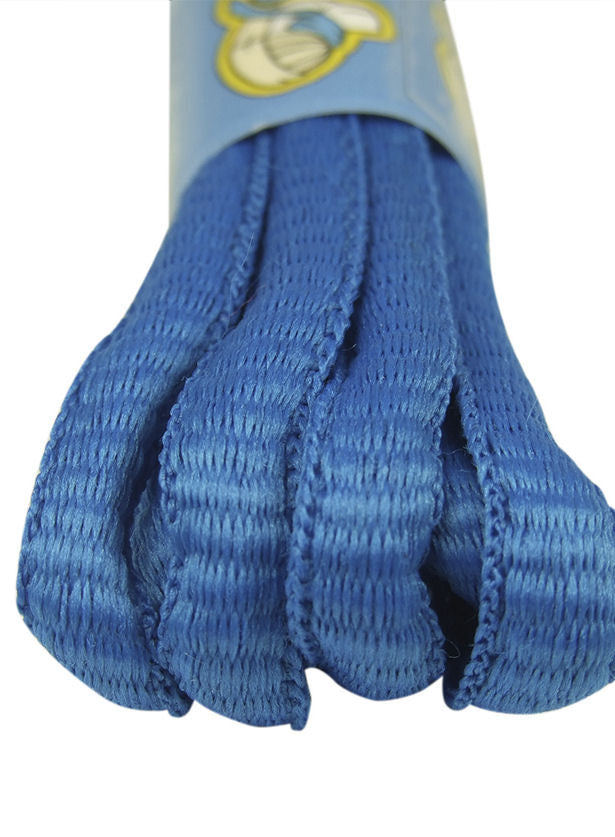 Electric Blue Oval Running Shoe Shoelaces
