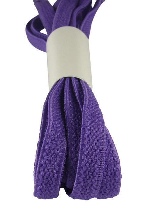 Elastic Purple Shoelaces