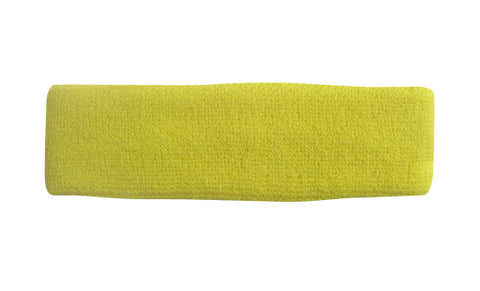 Bright Yellow Sports Quality Headband