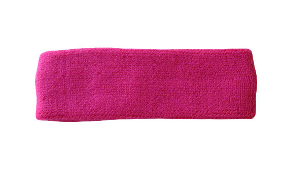 Hot Pink Sports Quality Headband