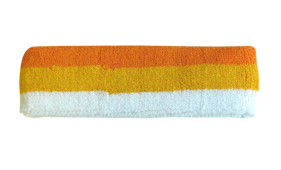 Orange Yellow and White Sports Quality Headband