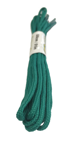 Round Sea Green Shoelaces
