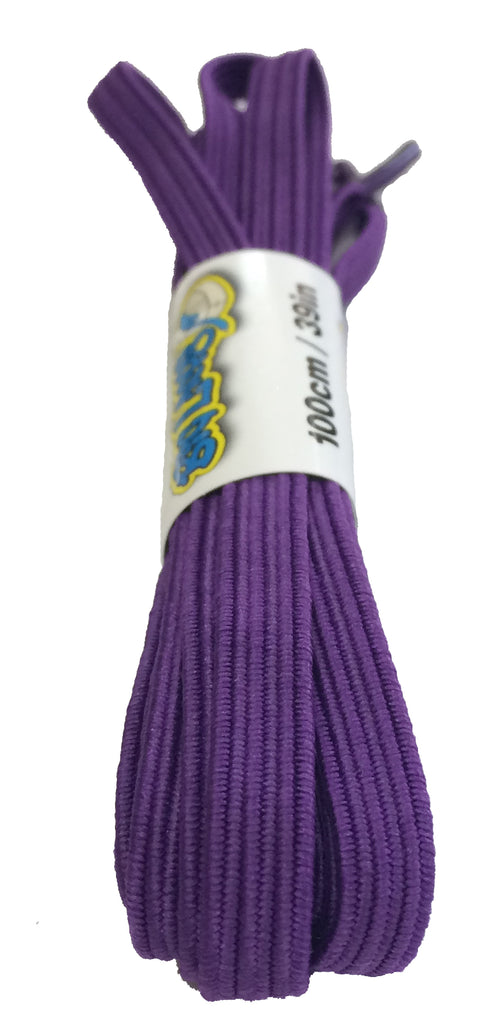 Elastic Violet Shoelaces